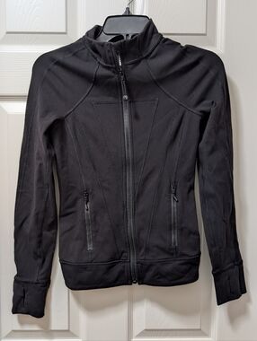 Ivivva by Lululemon Perfect Your Practice Define Jacket in Black Size 12
